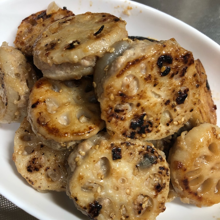 子どもが大好き れんこんのはさみ焼き レシピ 作り方 By ちえふき 楽天レシピ 子どもが大好き れんこんのはさみ焼き レシピ 作り方 By ちえふき 楽天レシピ